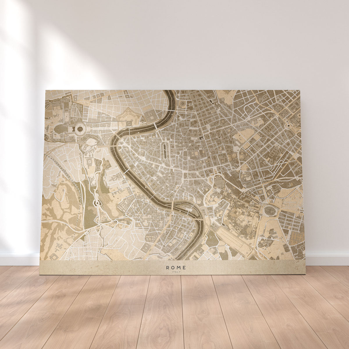 Rome Map Wall Art