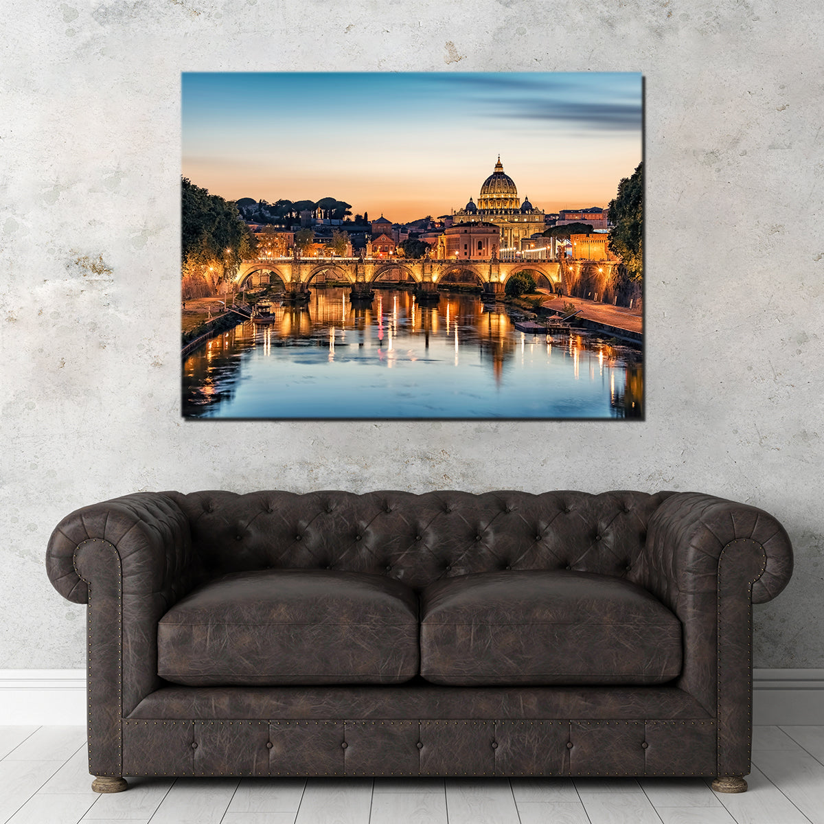 Rome Sunset Wall Art