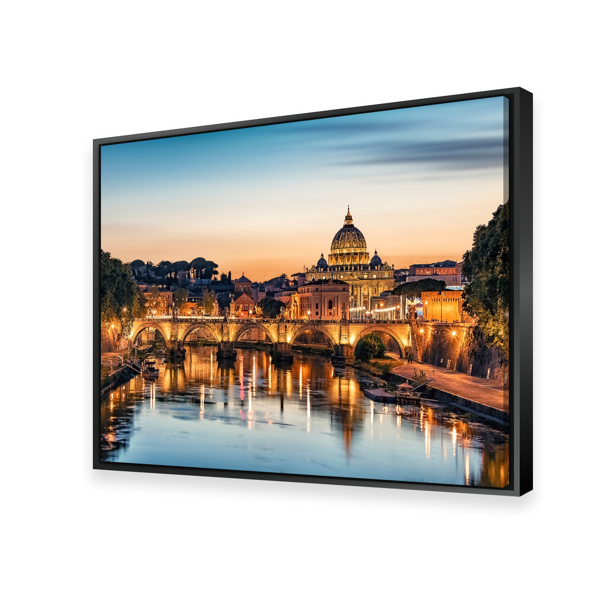Rome Sunset Wall Art