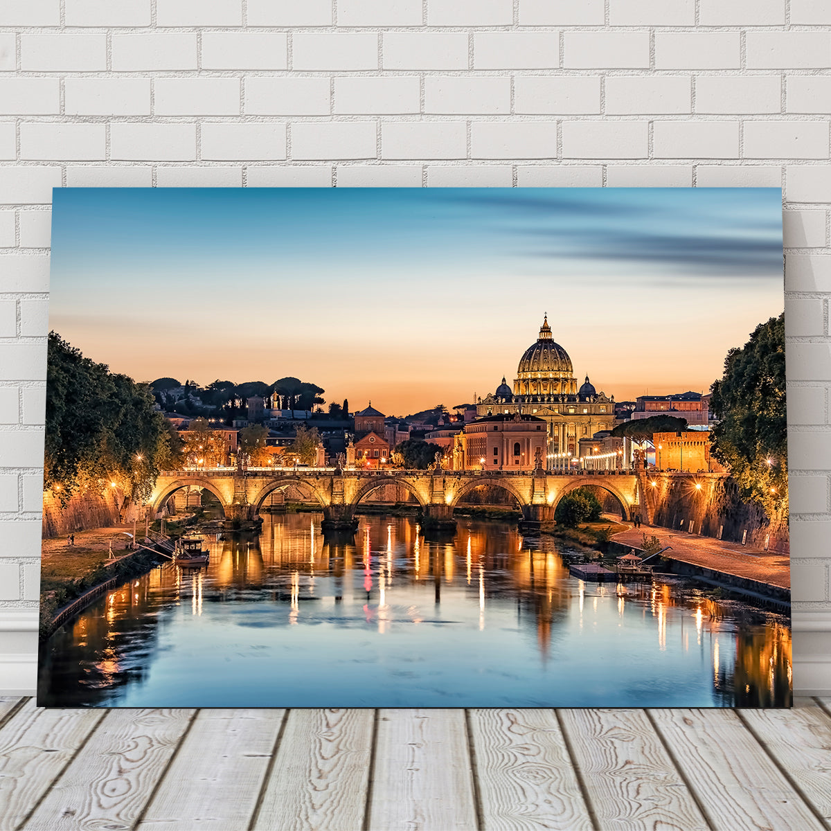 Rome Sunset Wall Art