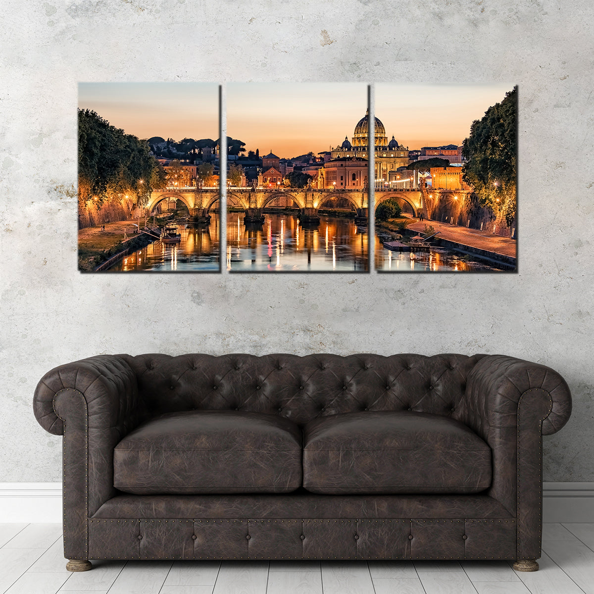 Rome Sunset Wall Art