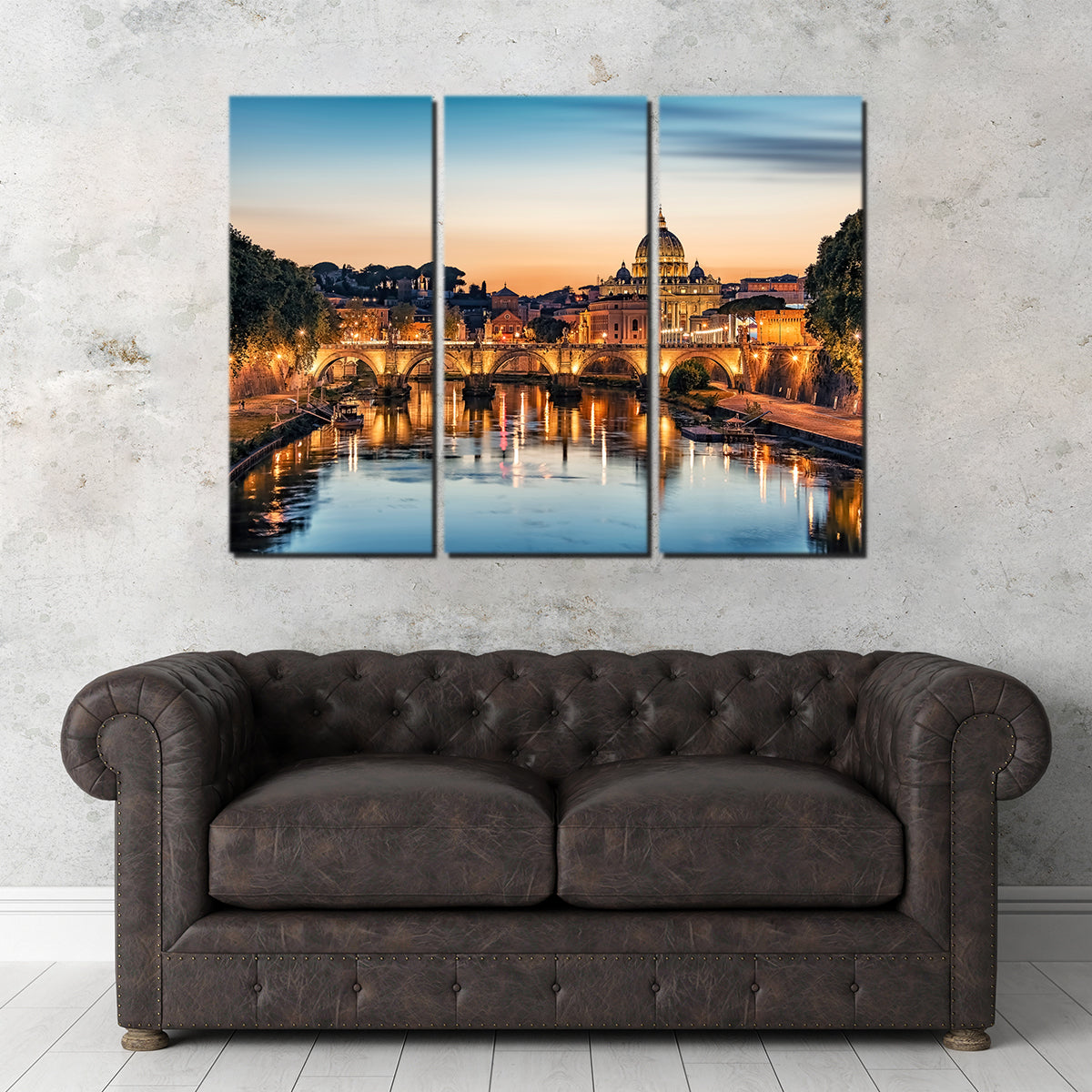 Rome Sunset Wall Art