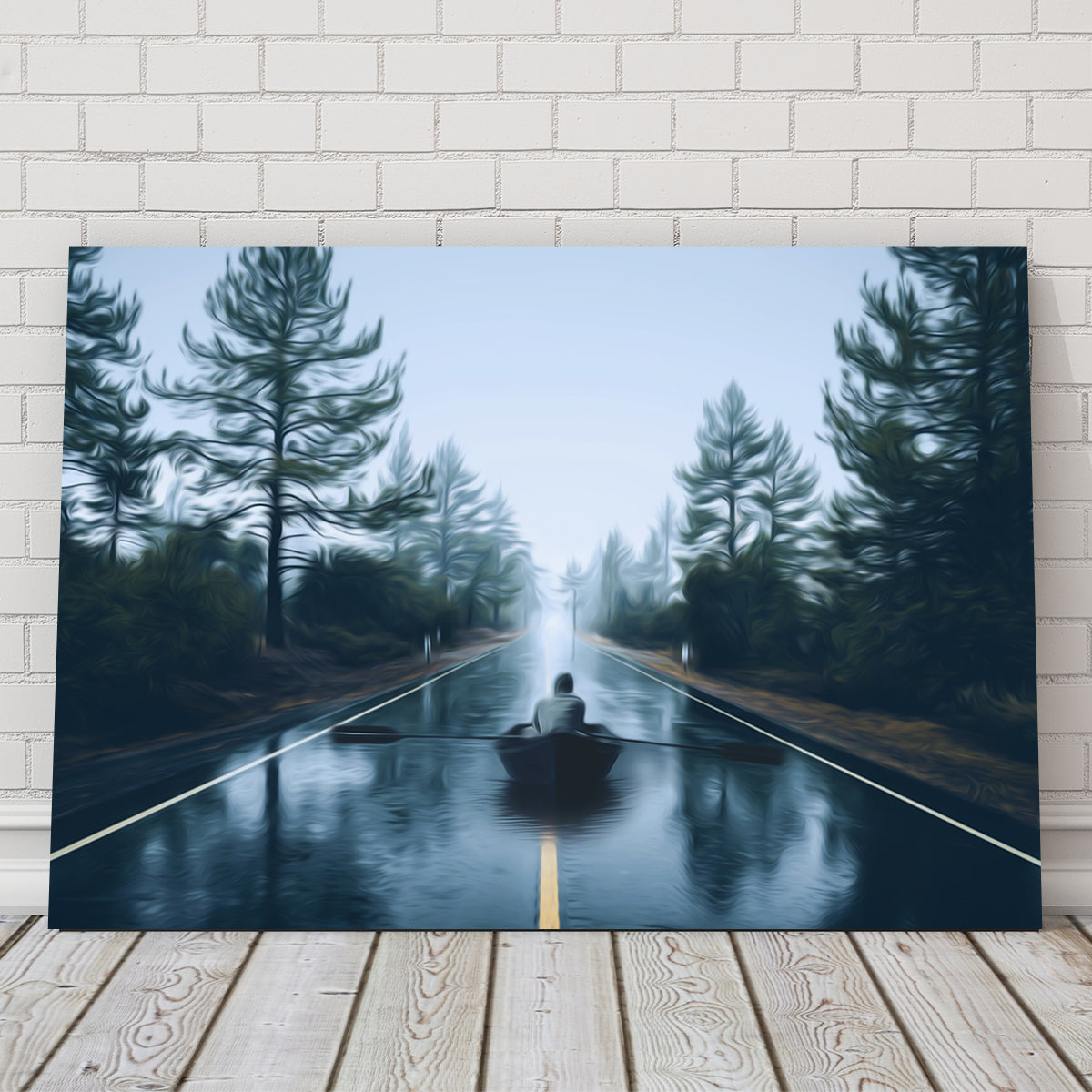 Row Road Wall Art
