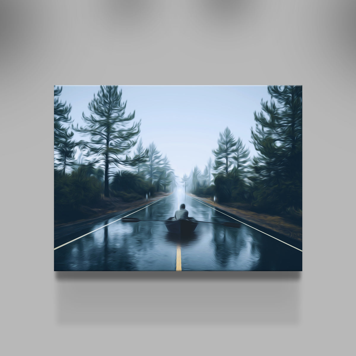 Row Road Wall Art