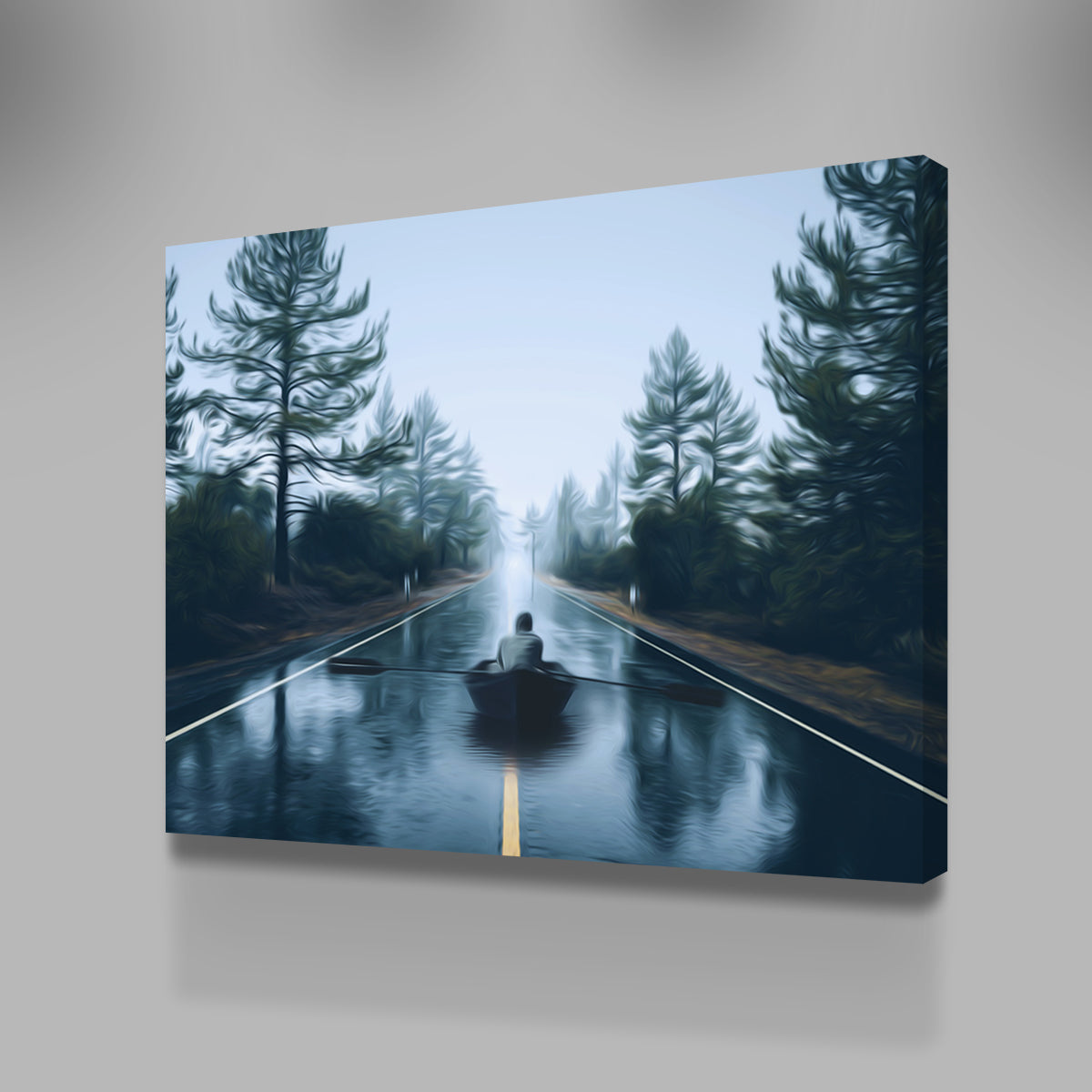 Row Road Wall Art