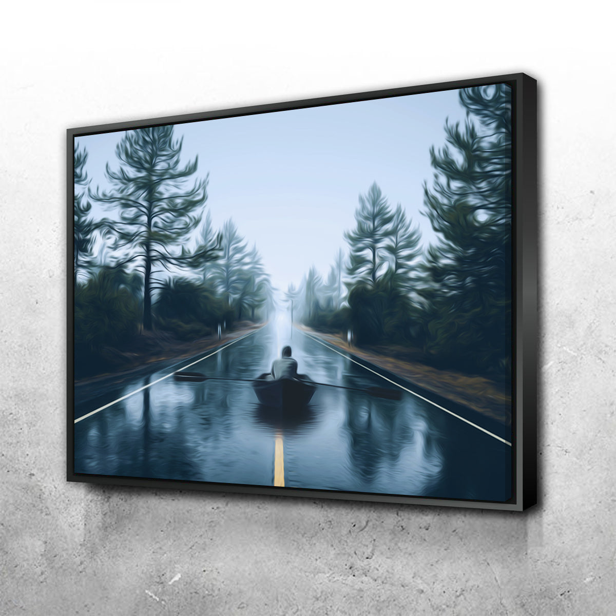 Row Road Wall Art