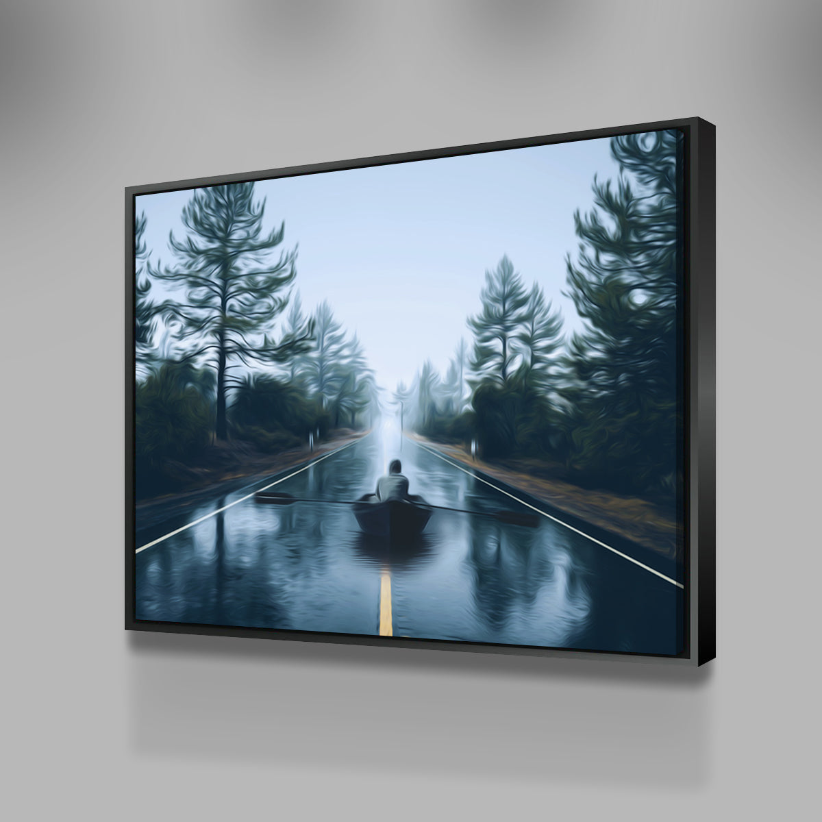 Row Road Wall Art