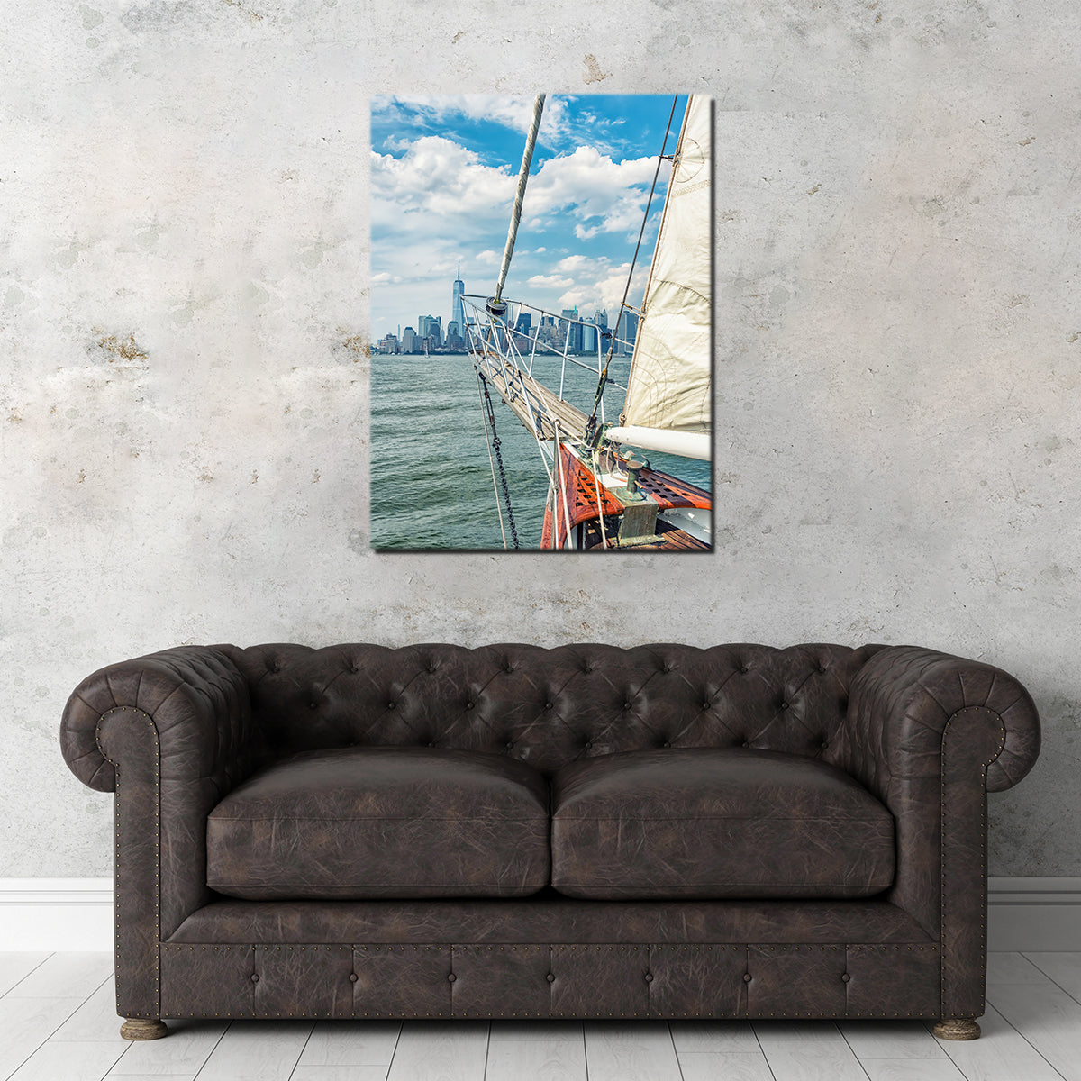 Sailing In New York Wall Art