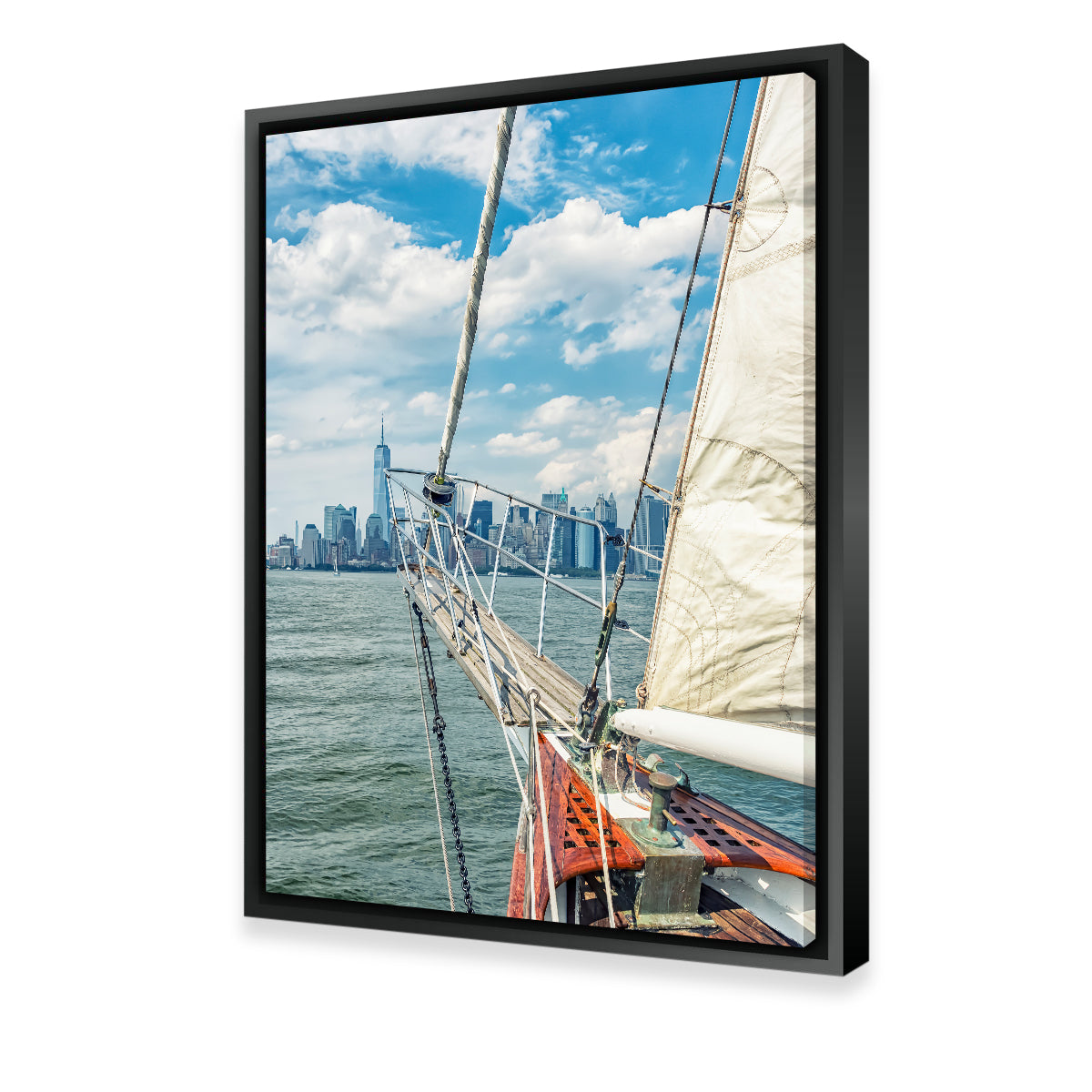 Sailing In New York Wall Art