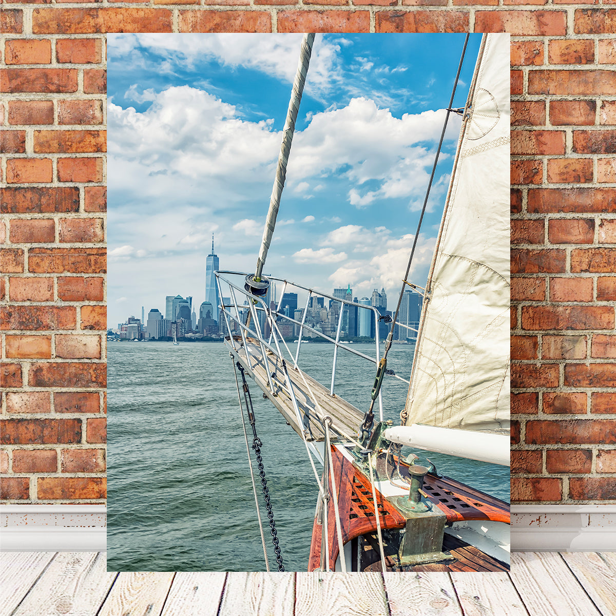 Sailing In New York Wall Art