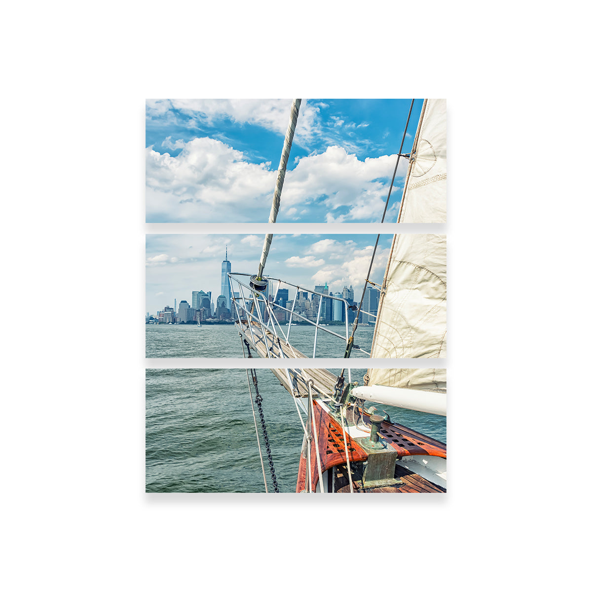 Sailing In New York Wall Art