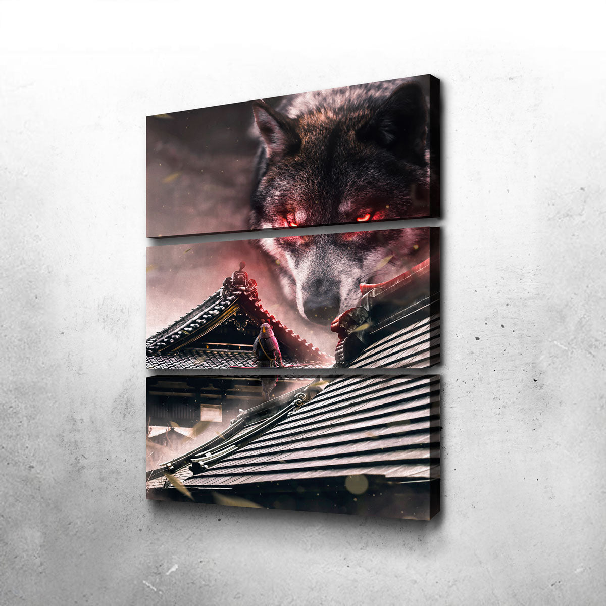 Samurai vs Wolf