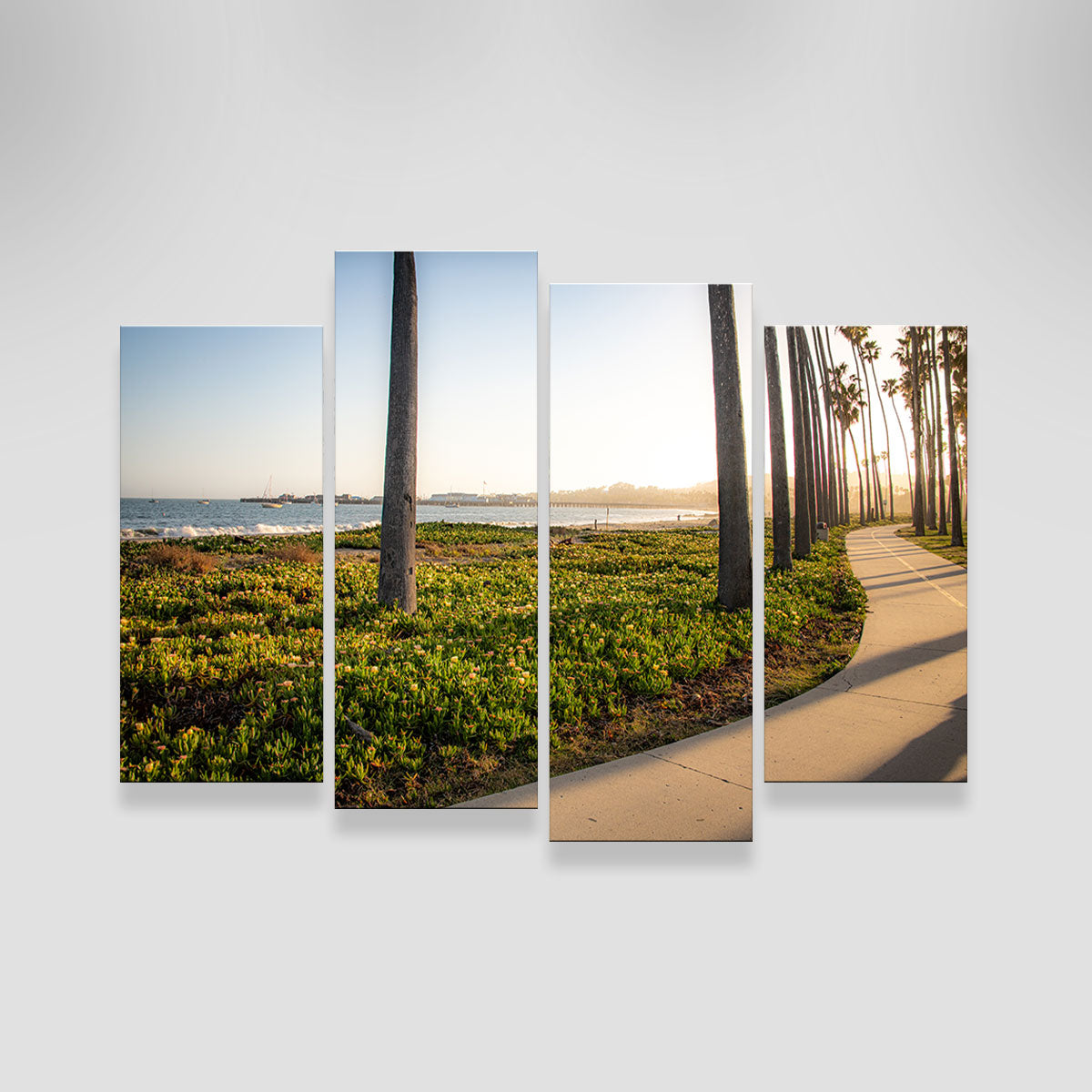 Santa Barbara Bike Path Wall Art