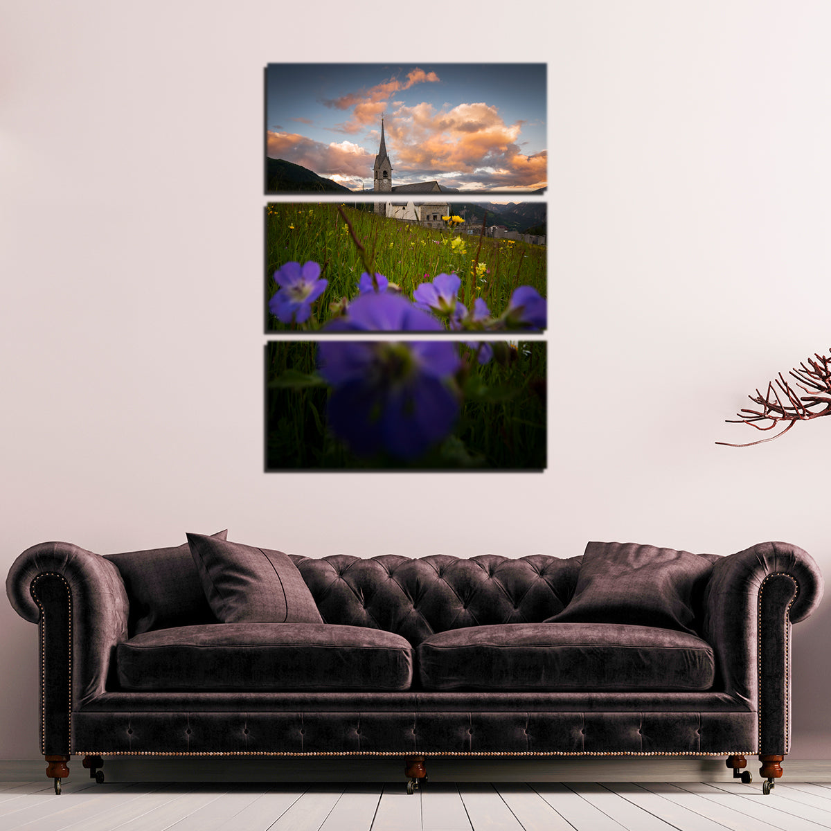 Spire in Sauris di Sopra Wall Art