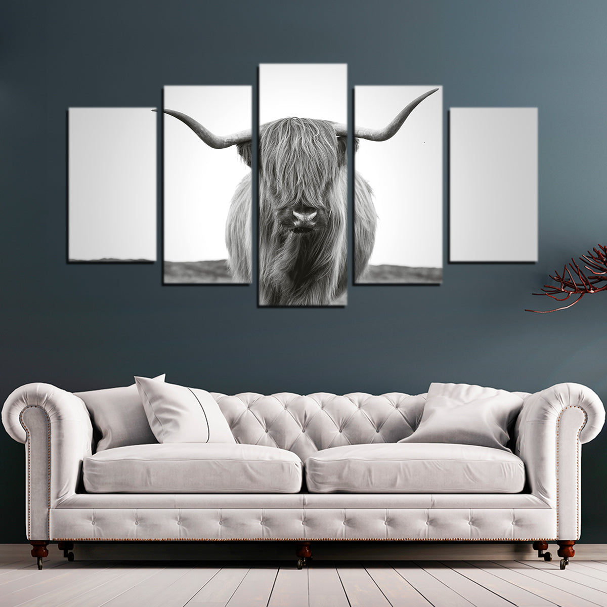 Scottish Bull Wall Art