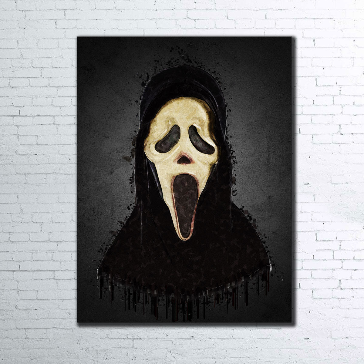 Scream Portrait Wall Art
