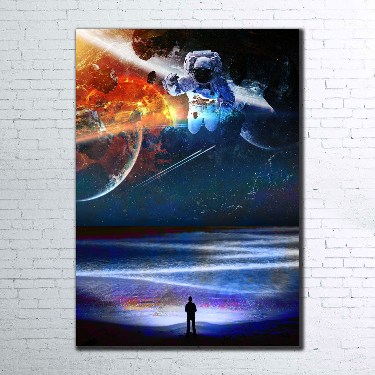 Sea and Space Wall Art