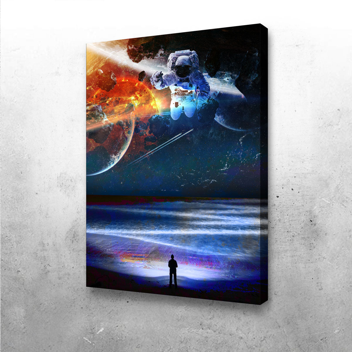Sea and Space Canvas Set
