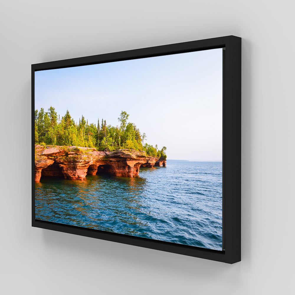 Sea Caves Apostle Islands Wall Art