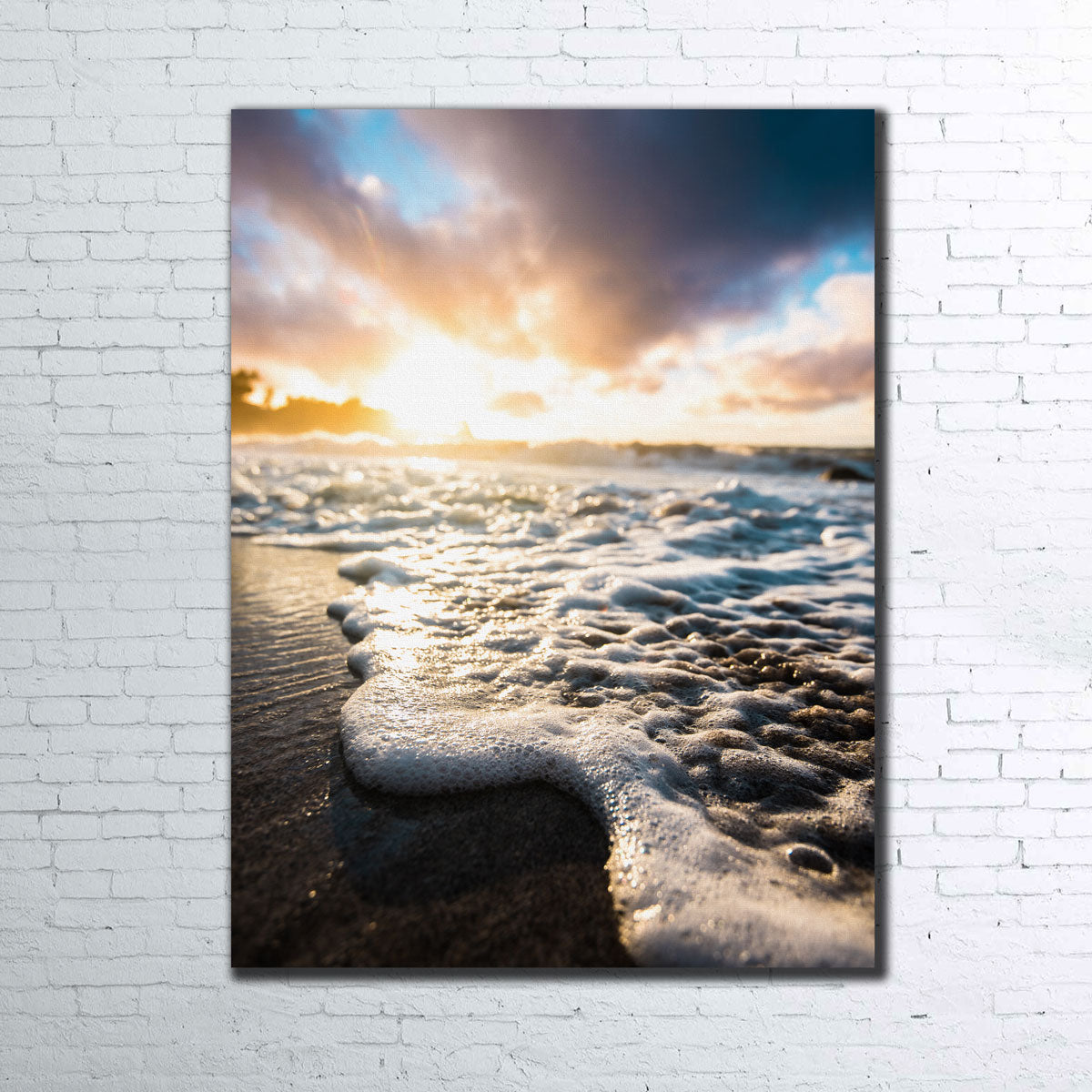 Seafoam Sunrise Wall Art