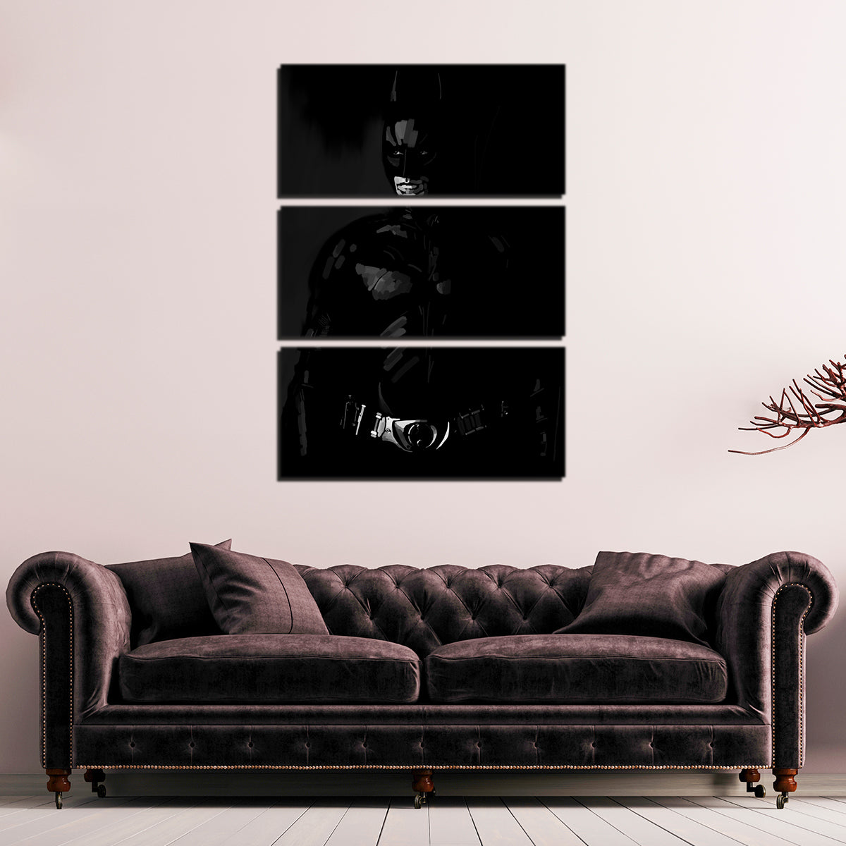 Shadow Dark Knight Wall Art
