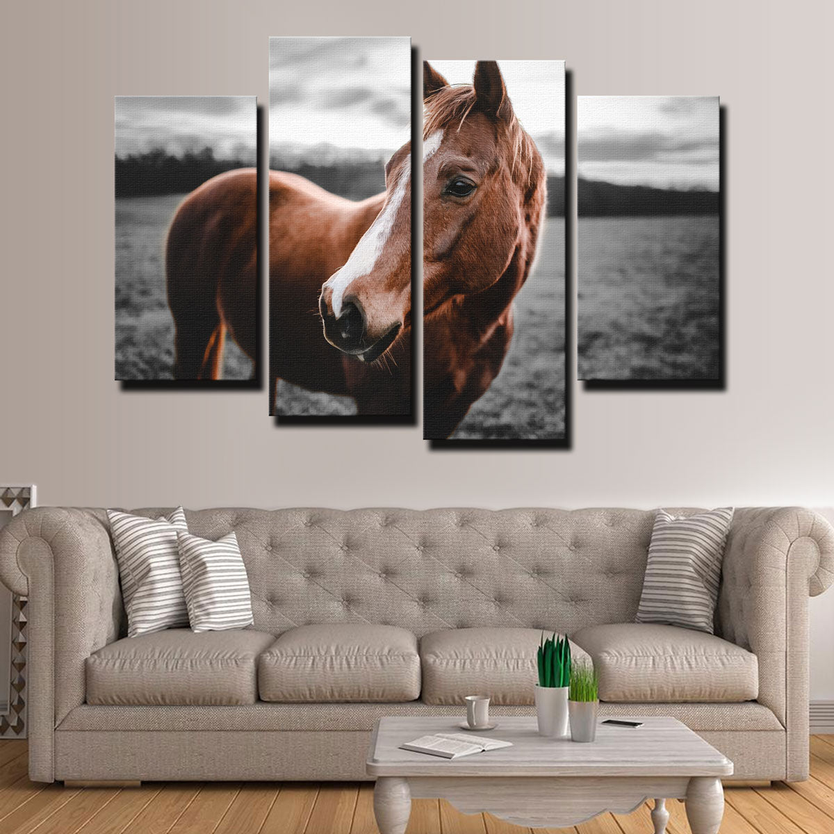 Shining Horse Wall Art