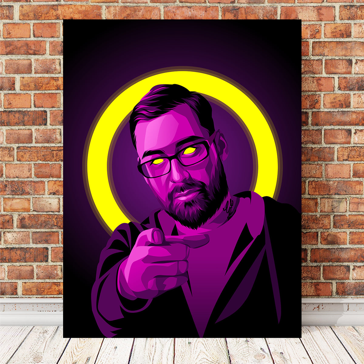 Sido Rapper Wall Art