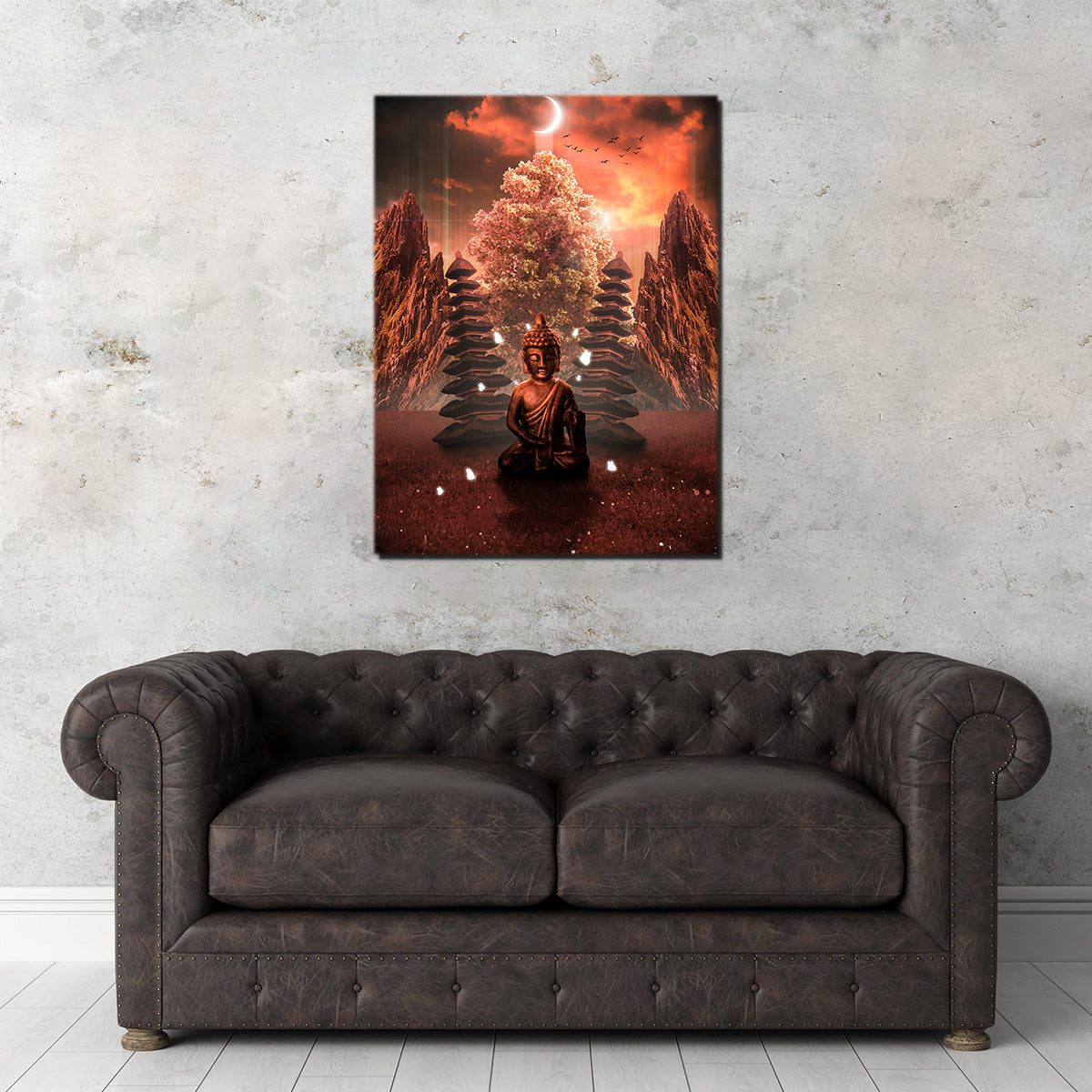 Sin Buddha Wall Art
