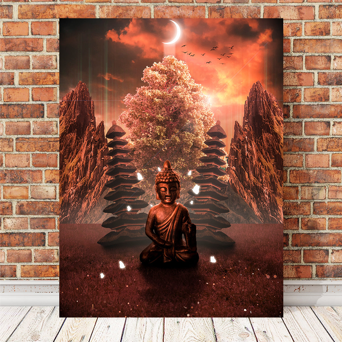 Sin Buddha Wall Art
