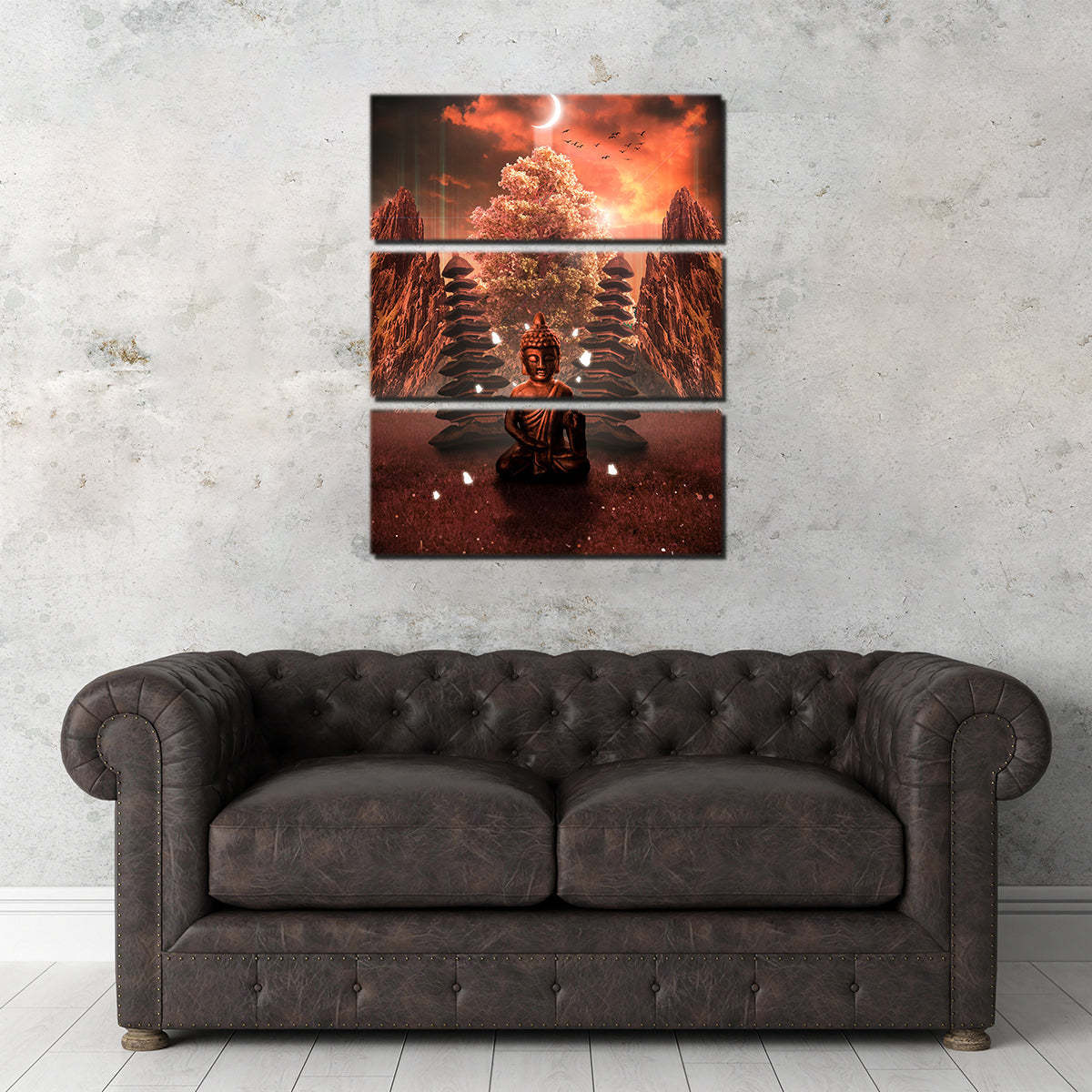 Sin Buddha Wall Art