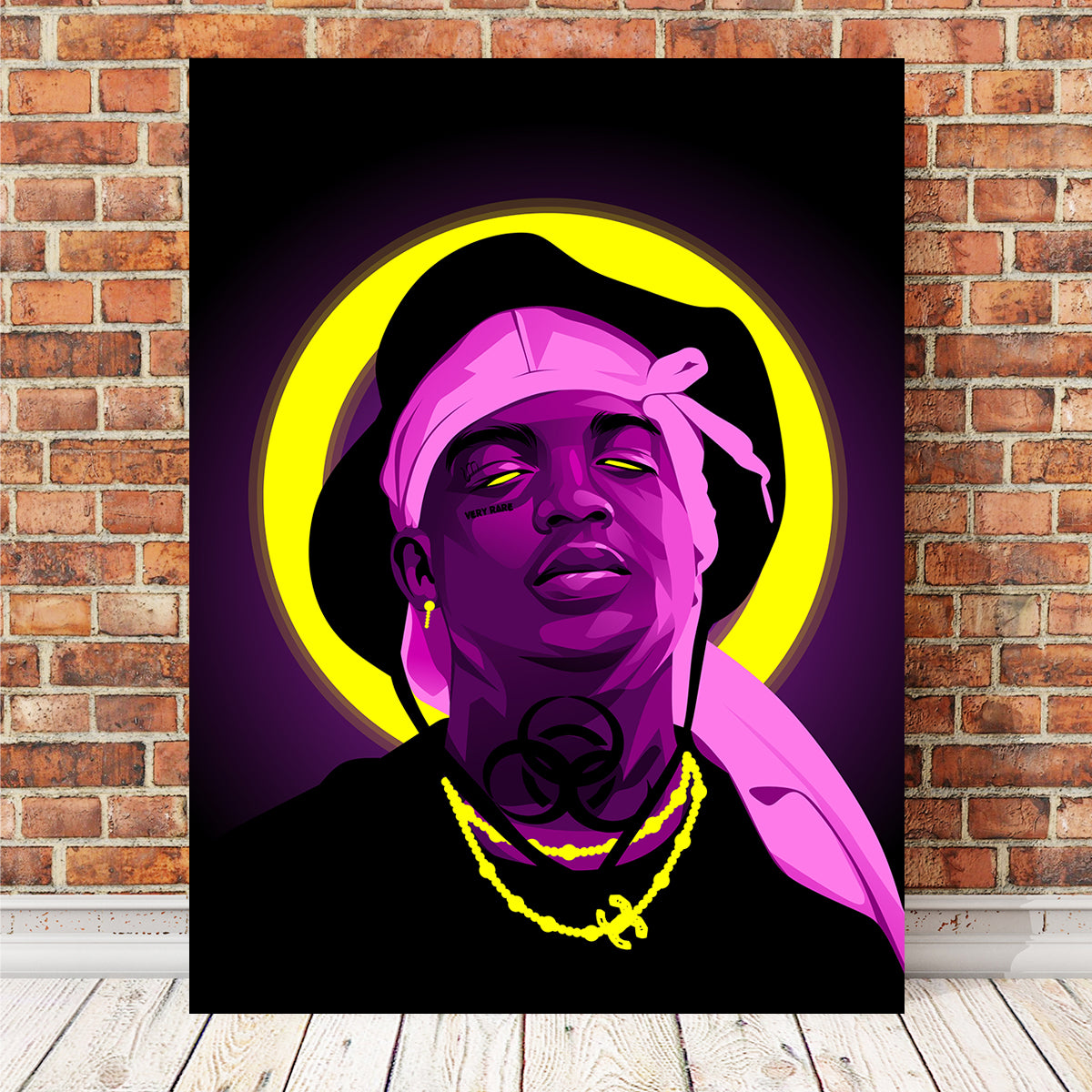 Ski Mask the Slump God Wall Art