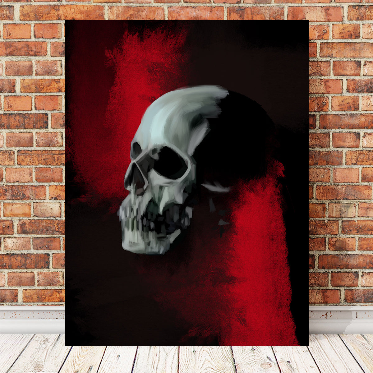 Skull Still Life Wall Art
