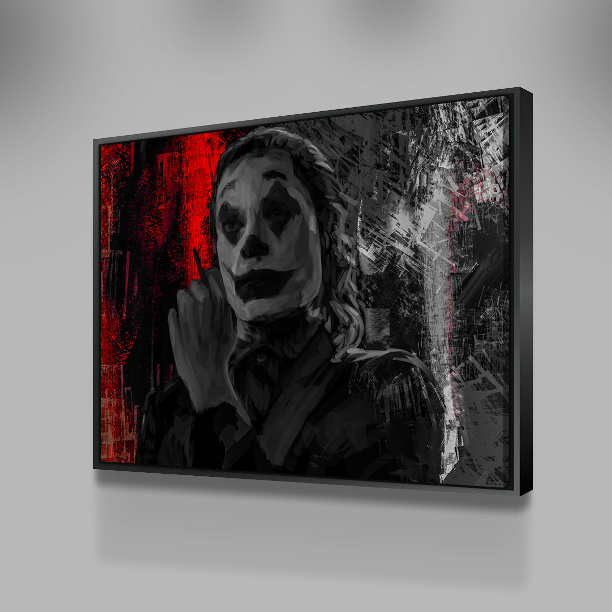 Smoking Joker Wall Art