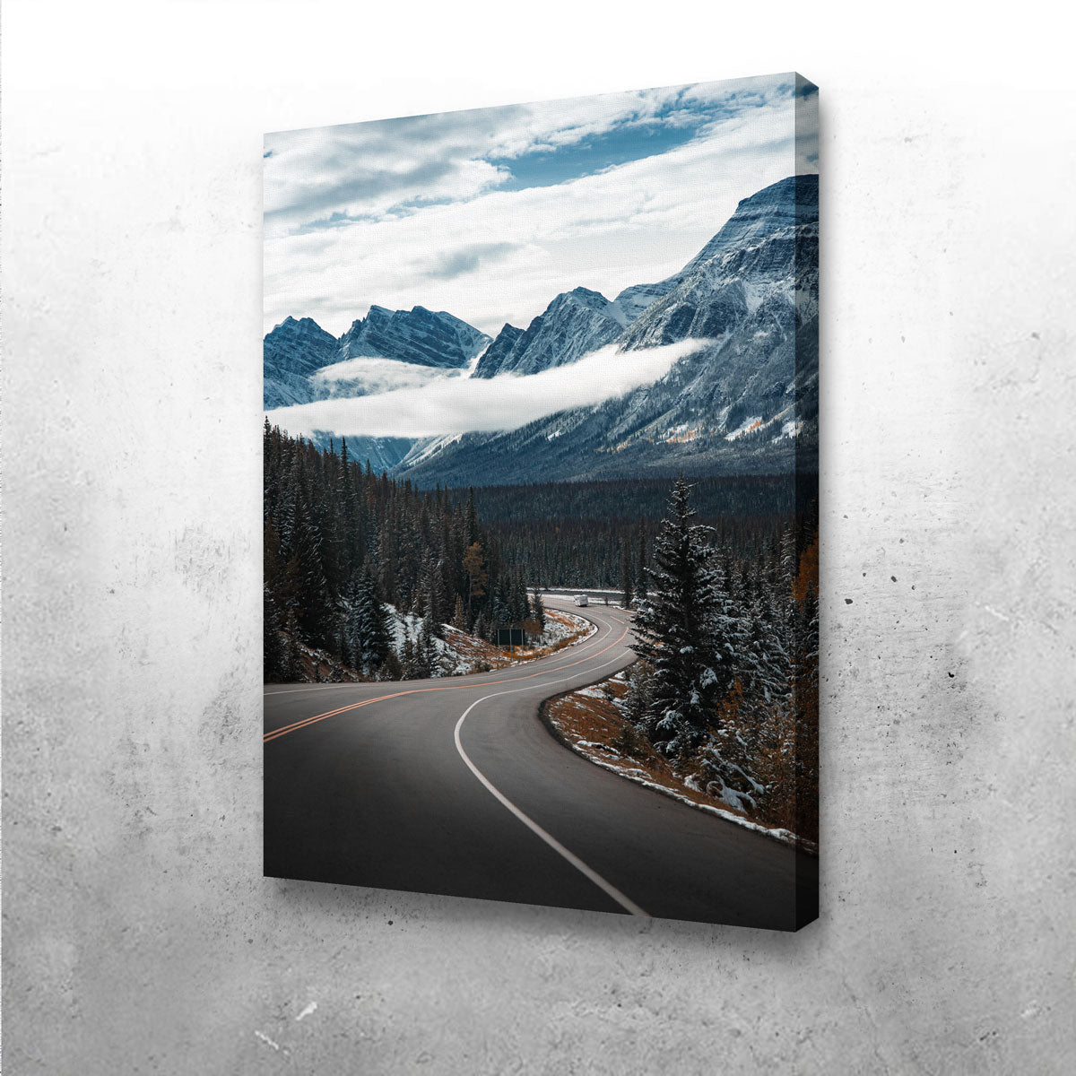 Snow Drive Wall Art