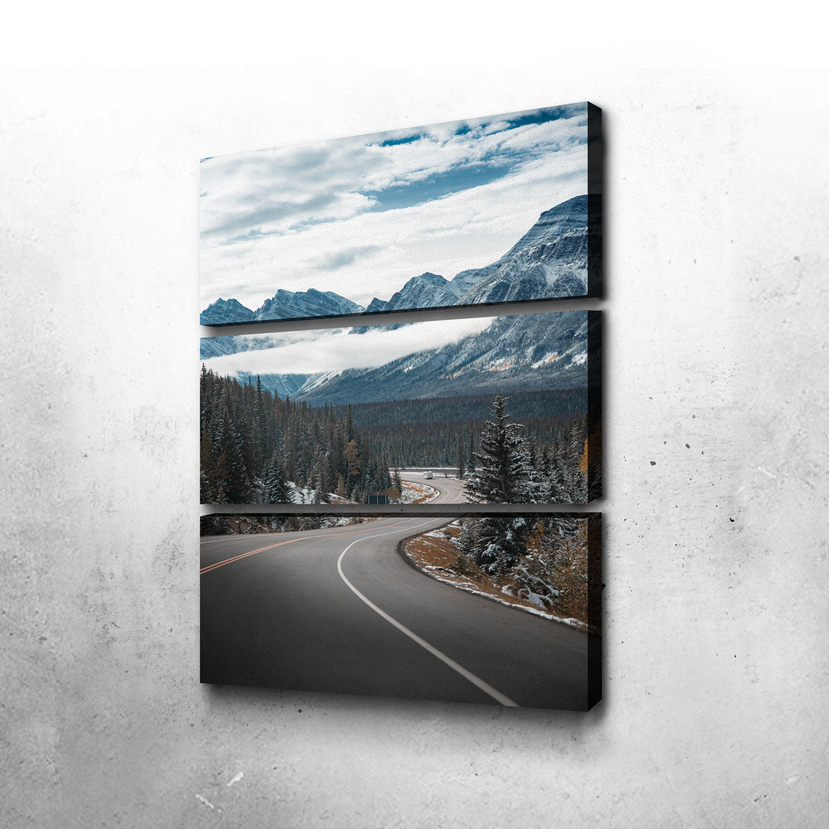 Snow Drive Wall Art