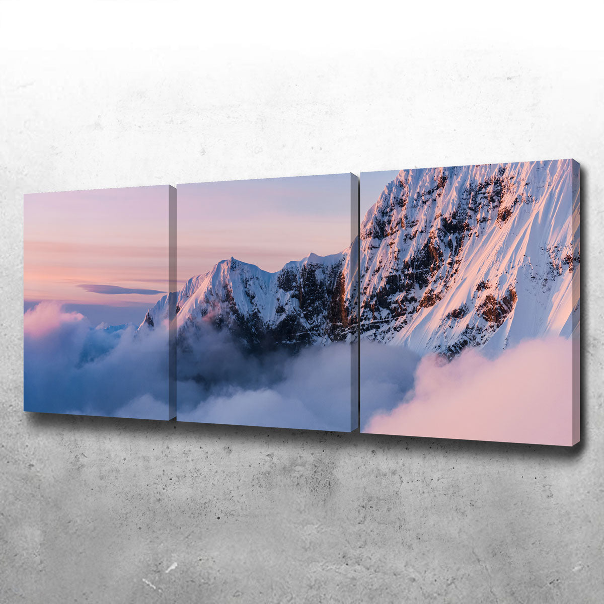 Snowy Peaks Wall Art