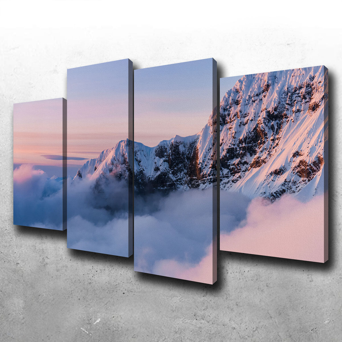 Snowy Peaks Wall Art
