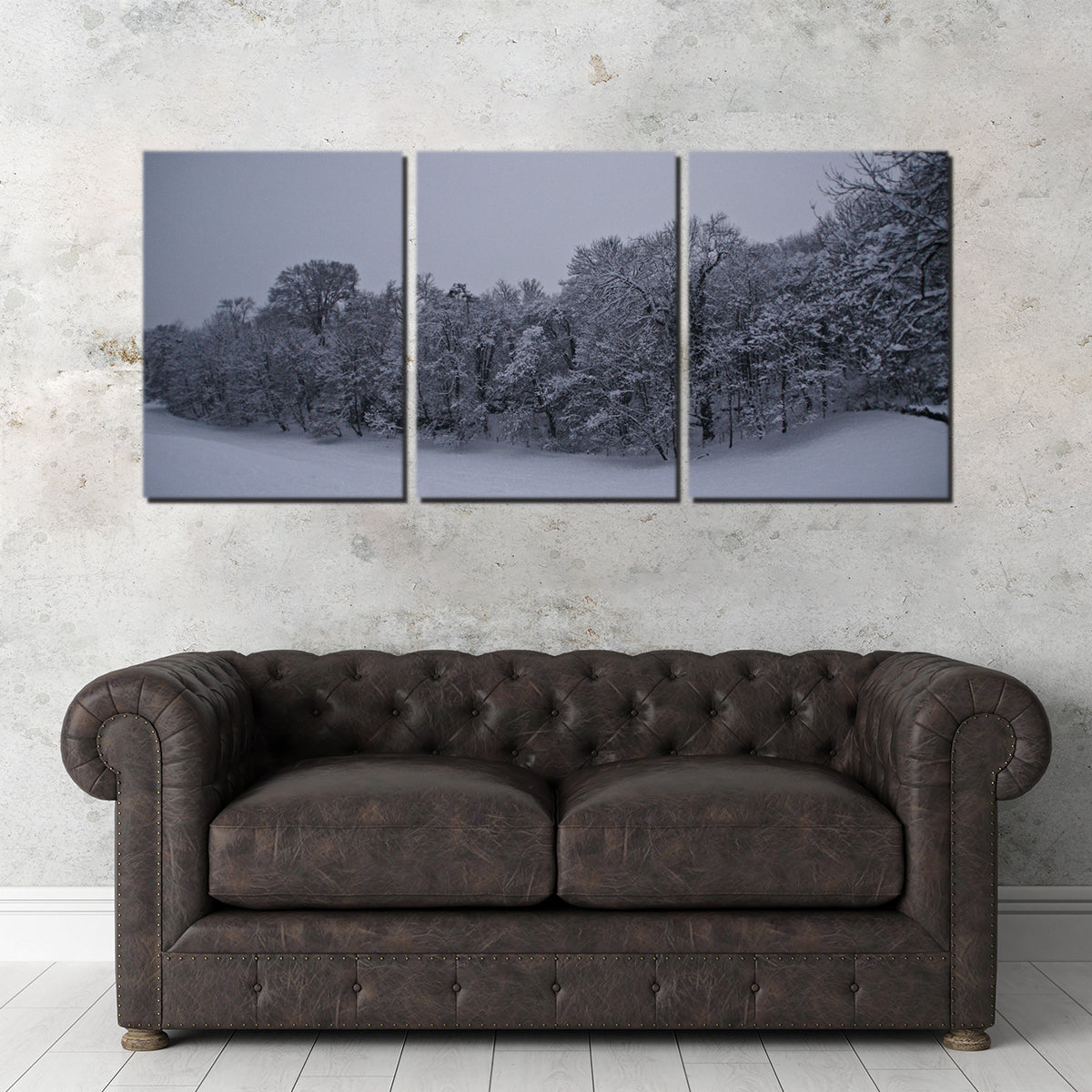 Snowy Stroll Wall Art