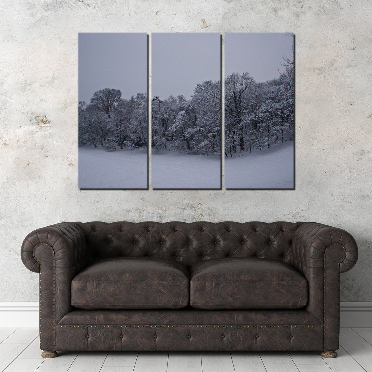 Snowy Stroll Wall Art