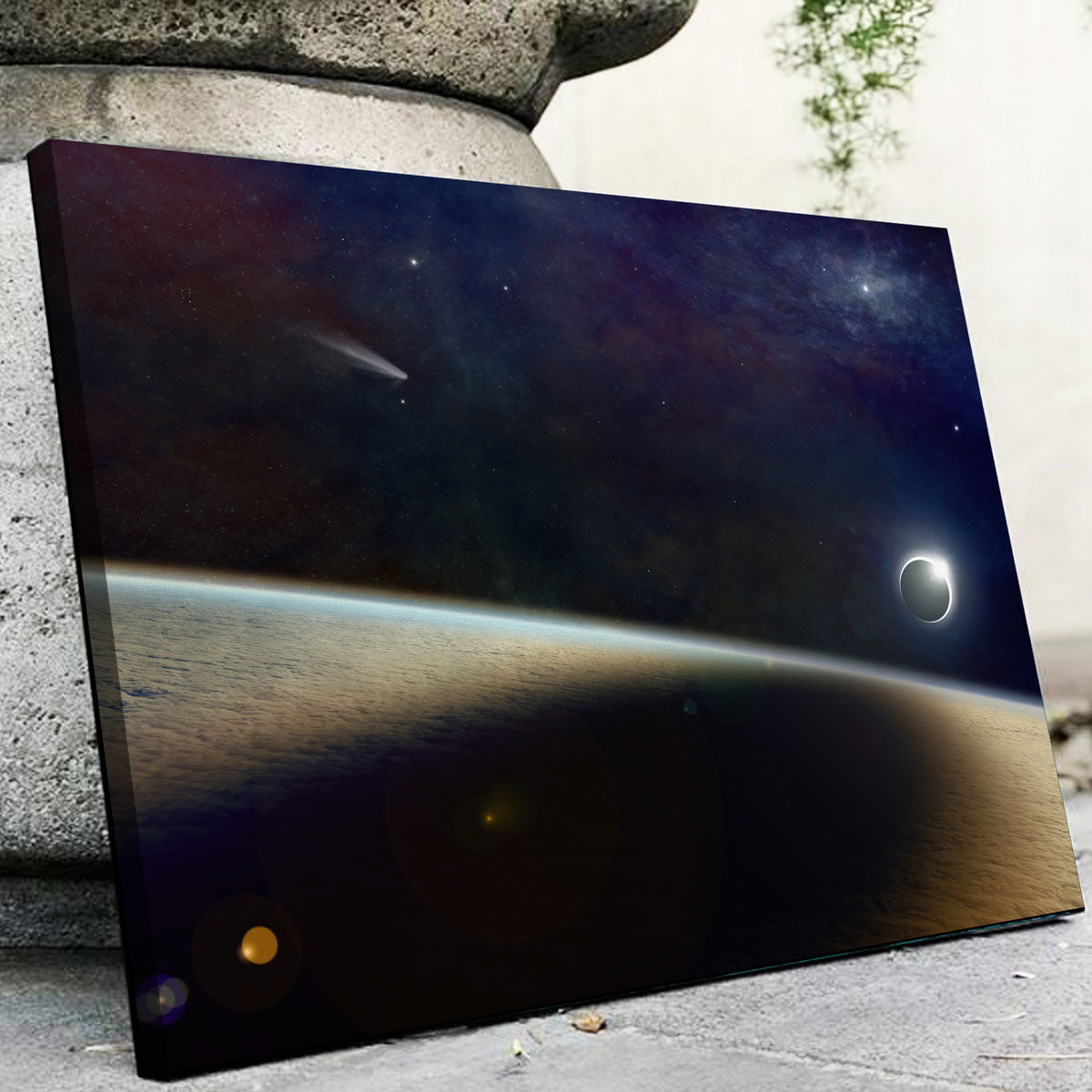 Shadow of the Solar Eclipse Wall Art