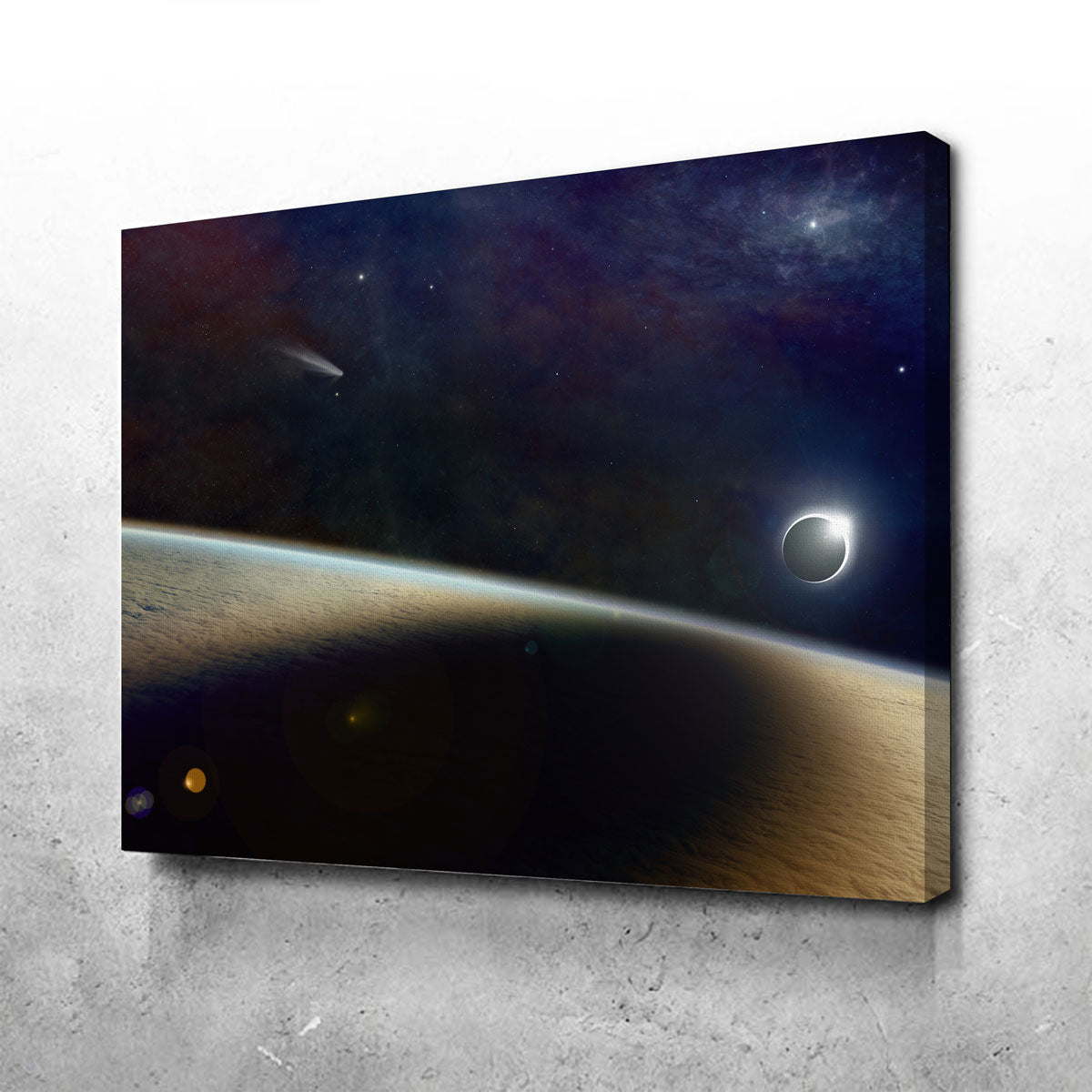 Shadow of the Solar Eclipse Wall Art