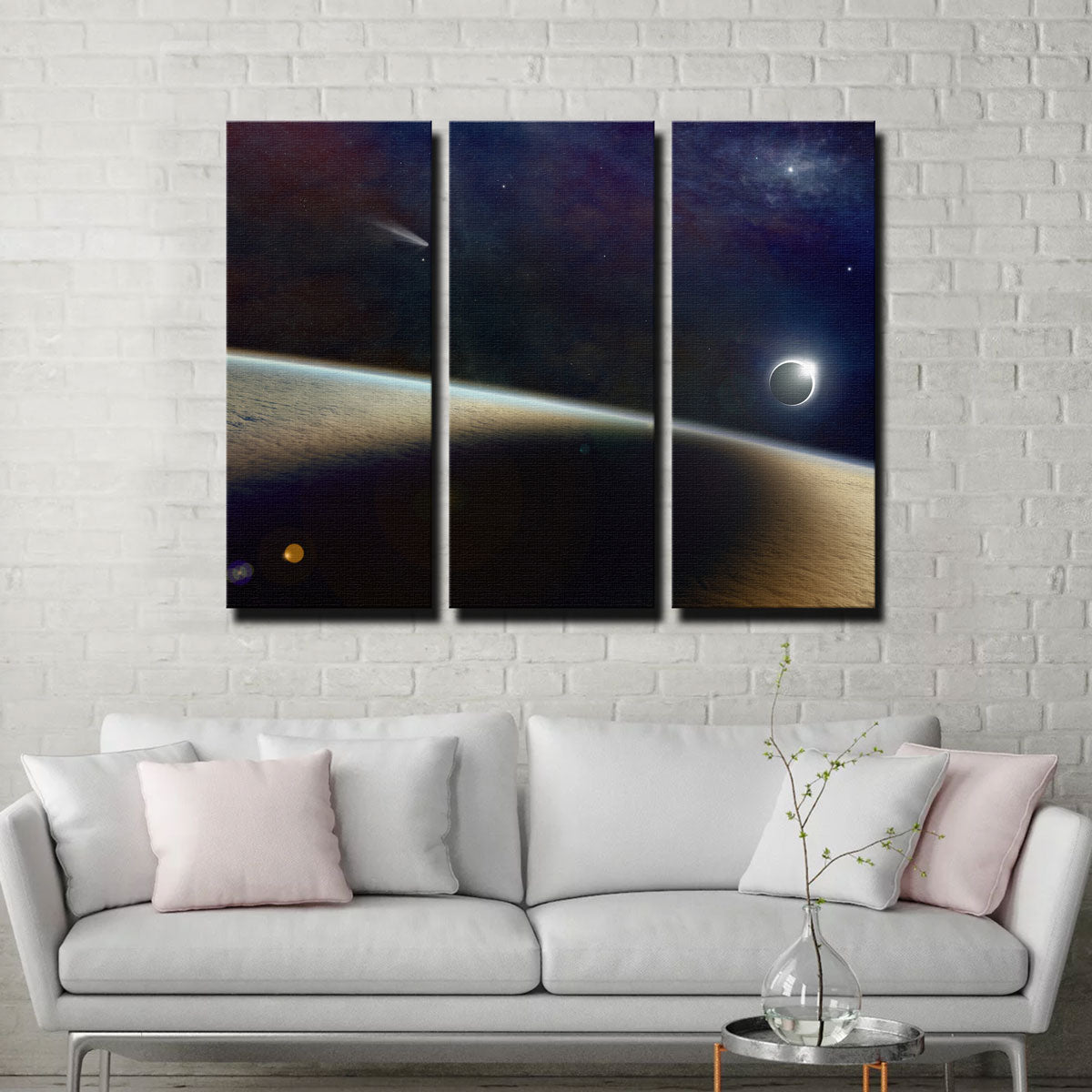 Shadow of the Solar Eclipse Wall Art