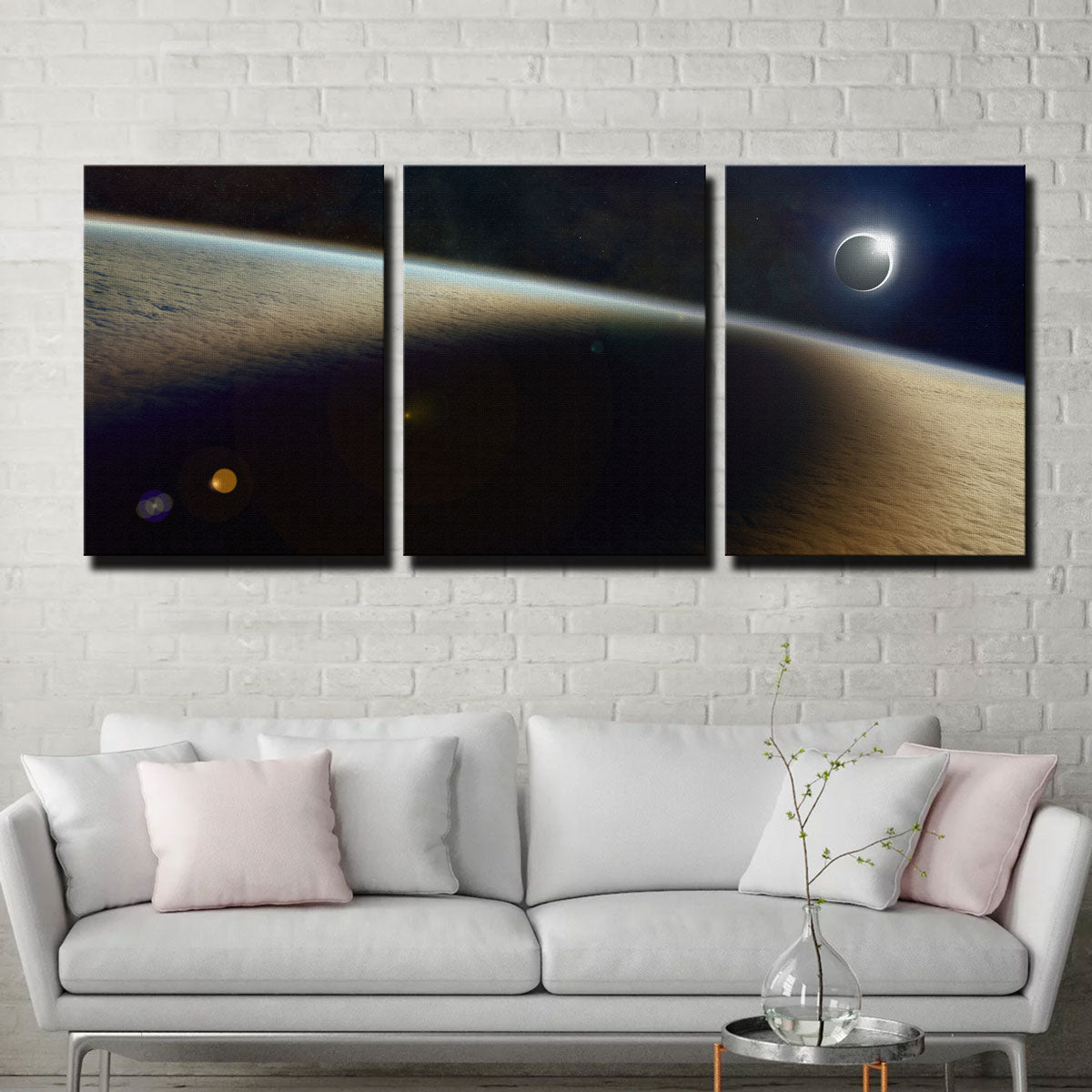 Shadow of the Solar Eclipse Wall Art