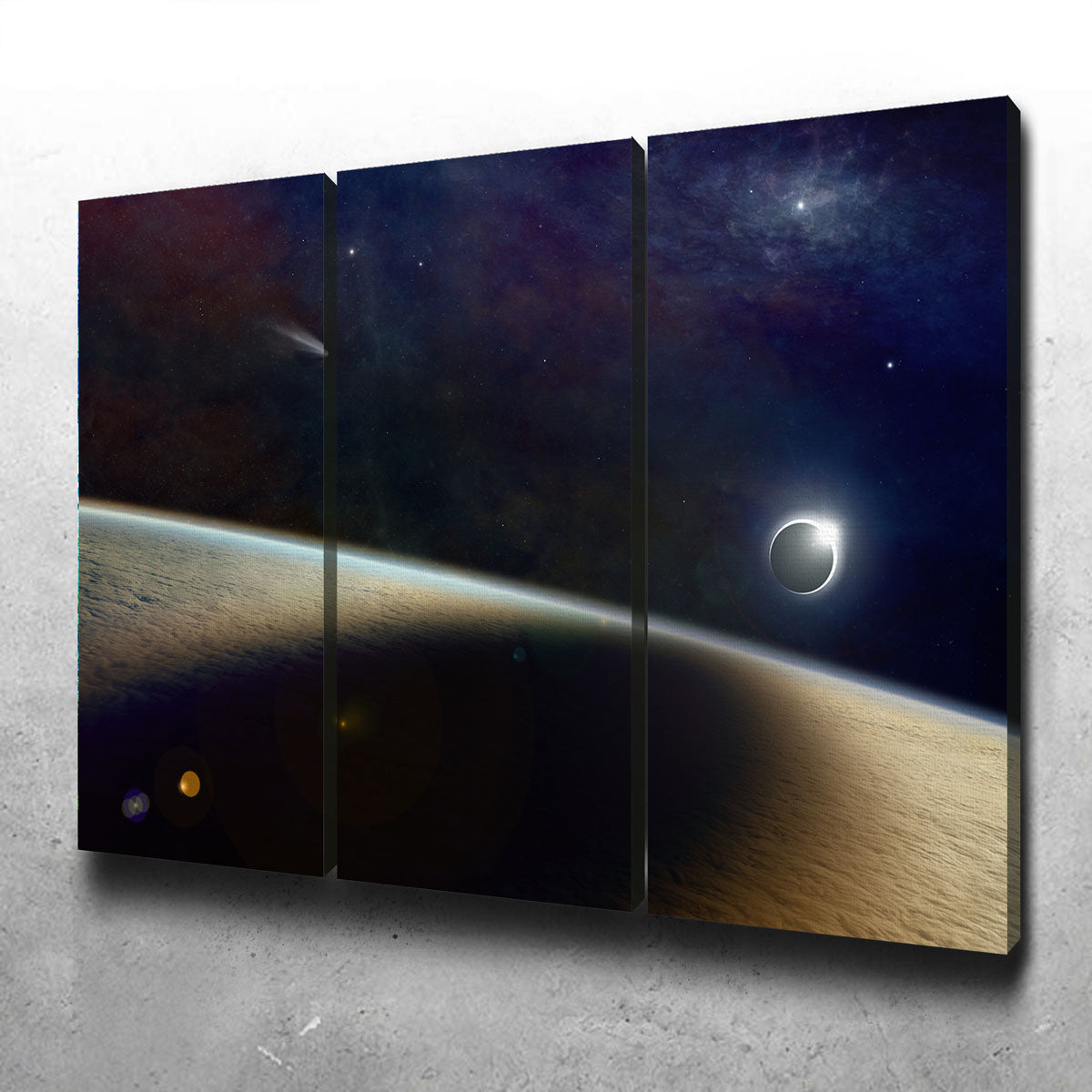 Shadow of the Solar Eclipse Wall Art