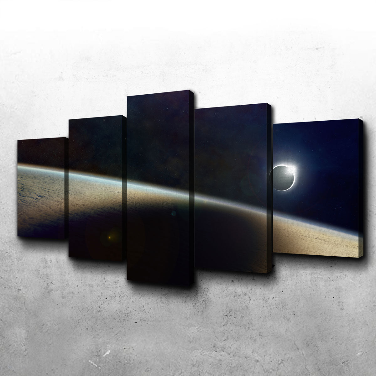 Shadow of the Solar Eclipse Wall Art