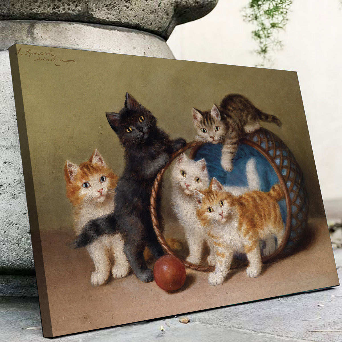 Der Rote Ball Wall Art