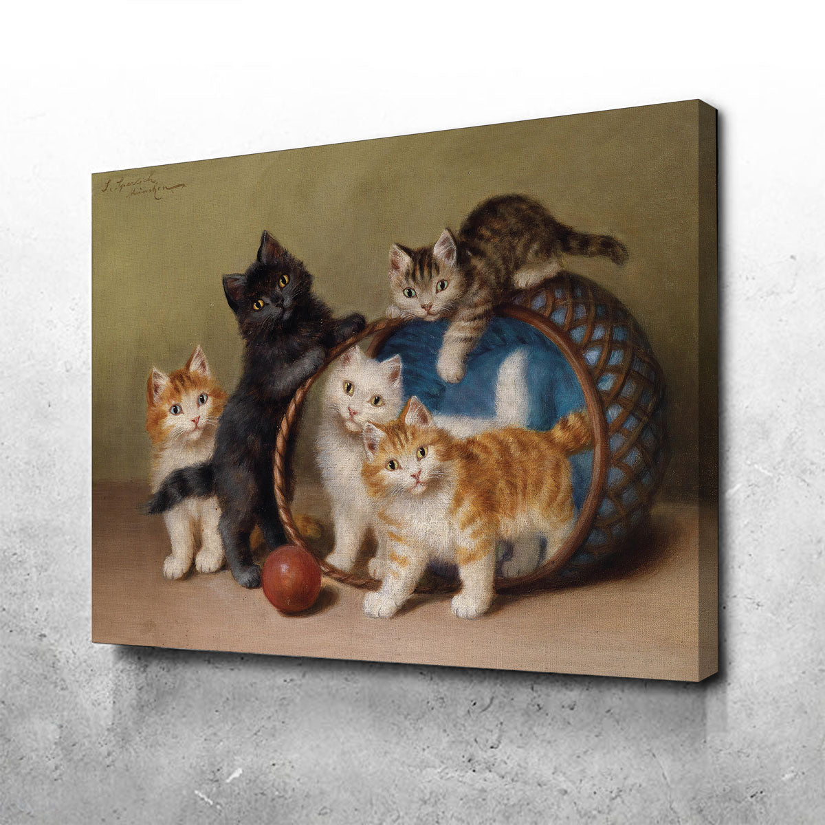 Der Rote Ball Wall Art