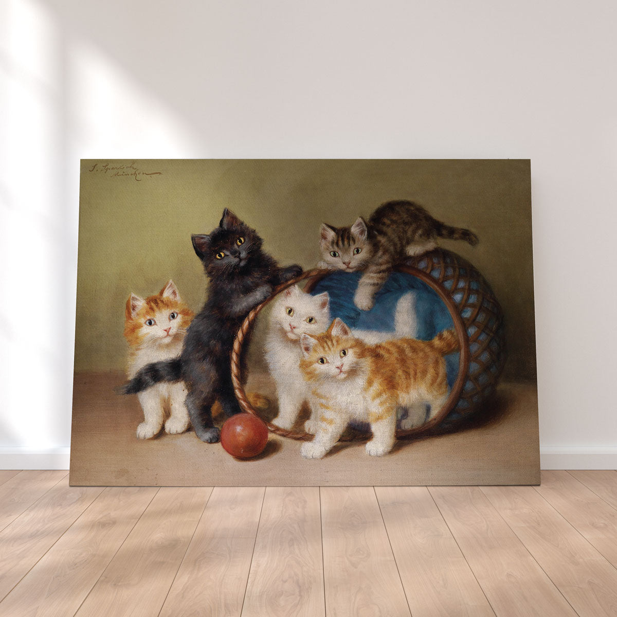 Der Rote Ball Wall Art