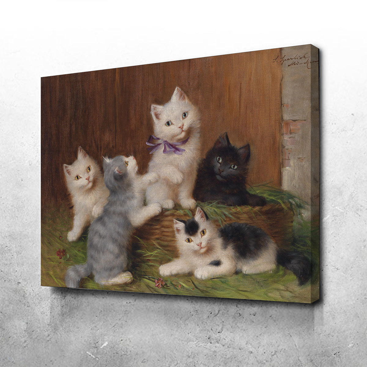 Katzenkinder Wall Art
