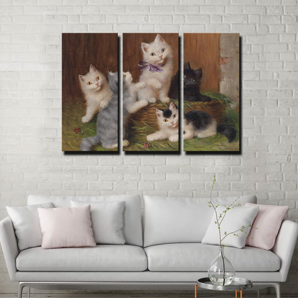 Katzenkinder Wall Art